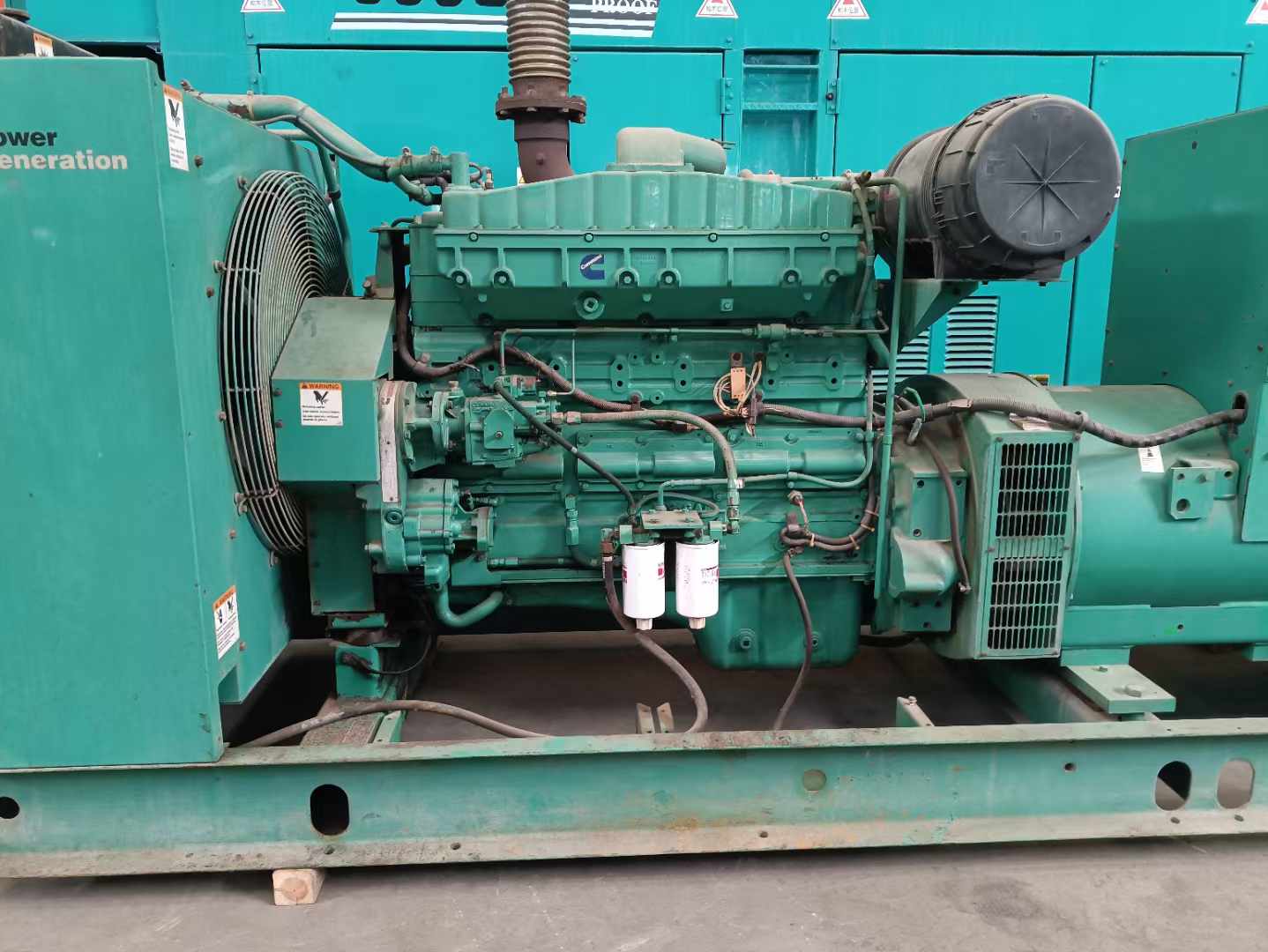 城阳过载会对 600kW 柴油发电机组造成哪些损害？